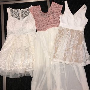 3 dresses